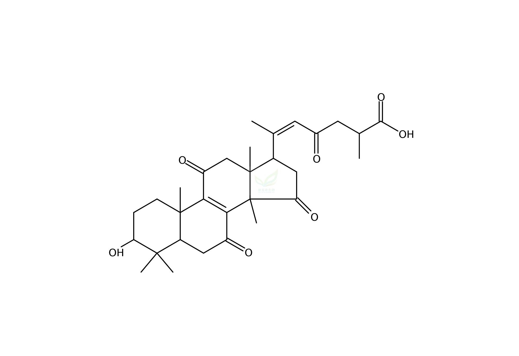 靈芝烯酸H|120462-48-8