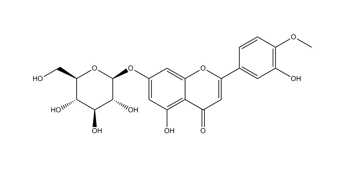 香葉木素-7-O-葡萄糖苷|20126-59-4