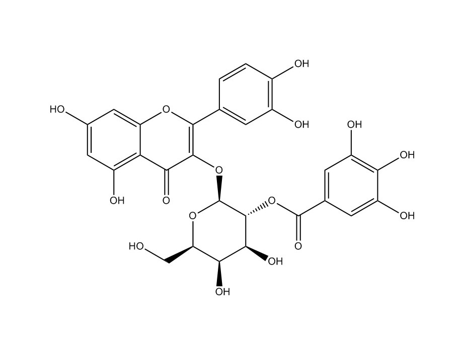 2”-O-沒(méi)食子?;鸾z桃苷|53209-27-1
